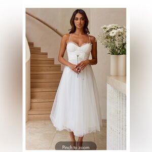 Selfie Leslie White Dress